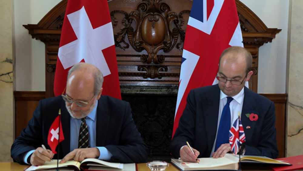 Britain and Switzerland Start Free Trade Negotiations