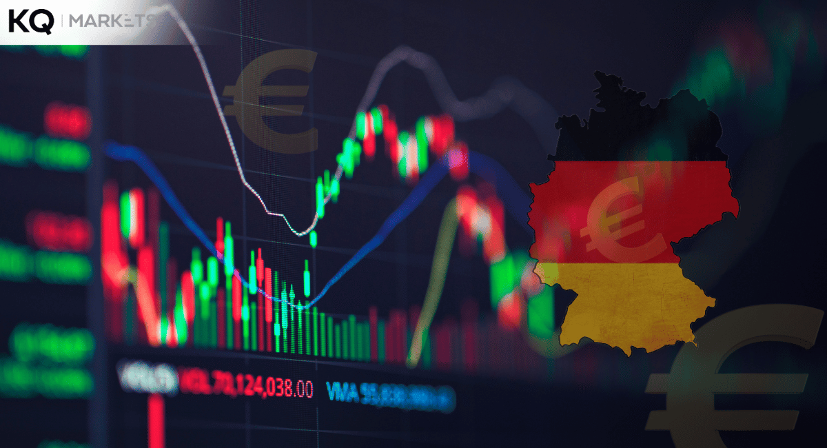 DAX index rising after German election results