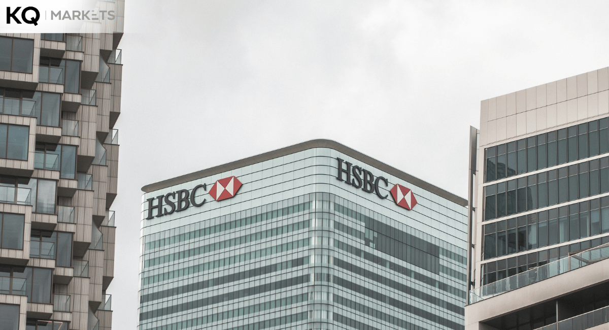 Stock market data with HSBC share price performance